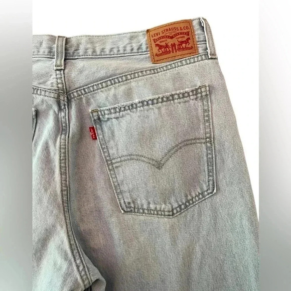 Levi’s Low Pro Straight Jeans Size 31 Light Wash - Picture 9 of 10